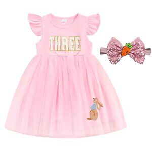 Peter Rabbit Dress Peter Rabbit Third Birthday Bunny clothes Easter Outfit